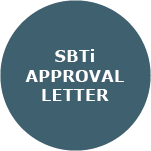 SCIENCE BASED TARGETS – APPROVAL LETTER